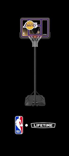 We’ve teamed up with the NBA to bring you exclusive NBA team hoops. 🏀 #lifetimeproducts #nba
