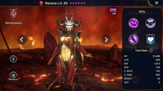 Nazana - HellHades - Raid Shadow Legends
