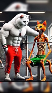 Just Go to GYM #meow #youdontknowmeson . . #gym #gymmotivation #training #cat #viral #animal #catlover #doglover #pet #catnadocat #catnado #trending #aigenerated #fyp #foryou #aiart #aicat #catstory #explorepage | Catnado Cat