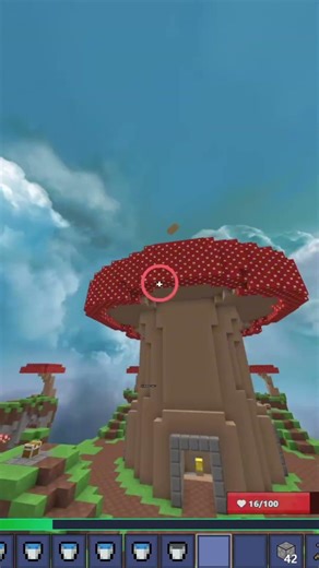 using a crazy glitch in skywars to be first to mid