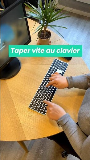 Comment taper rapidement au clavier ?