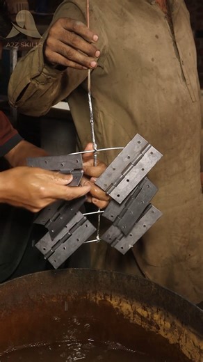 Metal Door Hinge Manufacturing Process | Stainless Steel Butt Hinge #doorhinge #stainlesssteel #MetalHardware #factoryprocess #howitsmade #SatisfyingProcess #usa #uk #canada #germany | A2Z Skills