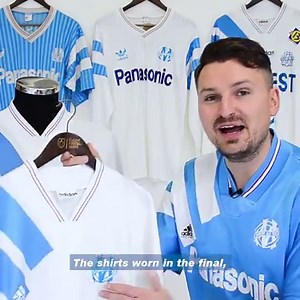 637 reactions · 63 shares | Olympique Marseille and Panasonic We take a look at those iconic shirts worn in OM's glory years Which is your favourite? 1989 or 1991? | Classic Football Shirts | Facebook
