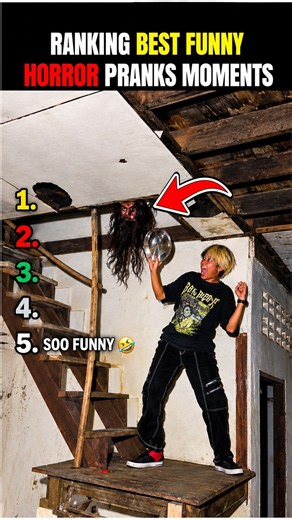 RANKING FUNNIEST HORROR PRANKS THAT WENT TOO FAR 😂 #shorts #funny #horror #usa #tiktok