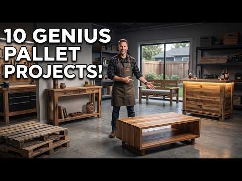 10 Genius DIY Wood Pallet Projects That Look Professionally Made