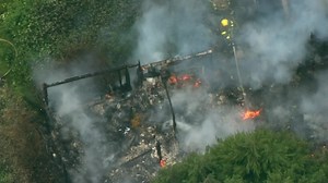 21K views · 152 reactions | Breaking News: SKY8 is flying over a house fire burning in Brush Prairie. The fire is burning on NE 159th street, near 215th Ave. KGW has calls out to try and get more information. | KGW-TV | Facebook