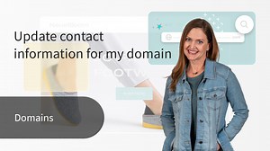 GoDaddy Help Center - How-To Video - Update contact information for my domain