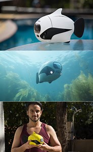 BIKI is First Bionic Wireless Underwater Drone, Swims Like a Real Fish