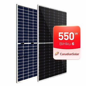[Hot Item] 2023 Latest Product Solar Panel 450W 530W 535W 540W 545W 550W 600W Canadian Bifacial Mono Perc Solar Power Panel