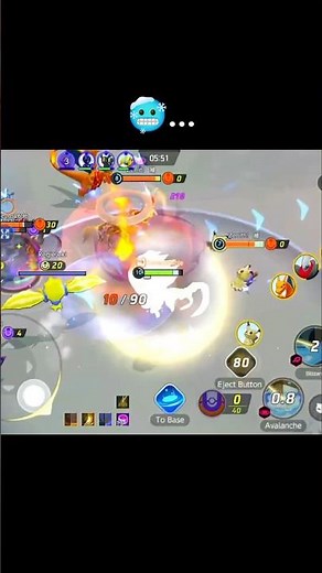 Ninetales ❄️ Pokemon Unite #ninzaplays #pokemon #ninetails #pokemonunite #shorts