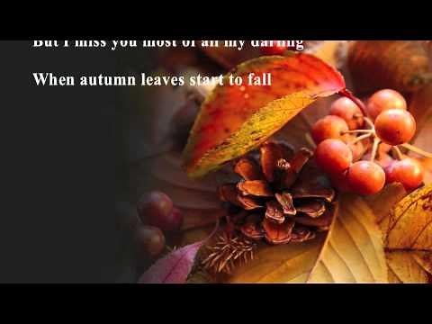 Autumn Leaves : Natalie Cole : with Lyrics