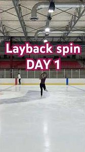 first day of learning a layback spin😵‍💫 #iceskating #figureskatingmoves