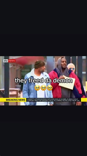 R kelly is free 🥹 demon homeee #wlw | kelly released from jail