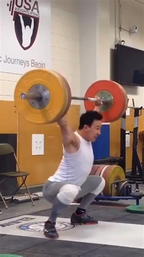 Alex Lee, USAW | Olympic Weightlifting Coach on Instagram: "Old school training from the Olympic Training Center 130kg Snatch double in the 69kg class before the weight class change. #2015 #training #highlights"
