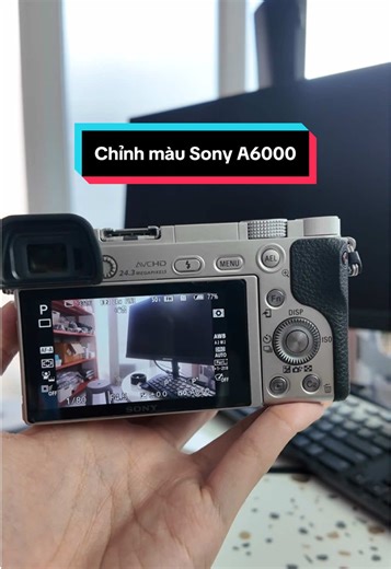 Hướng dẫn chỉnh màu trên máy ảnh Sony A6000
