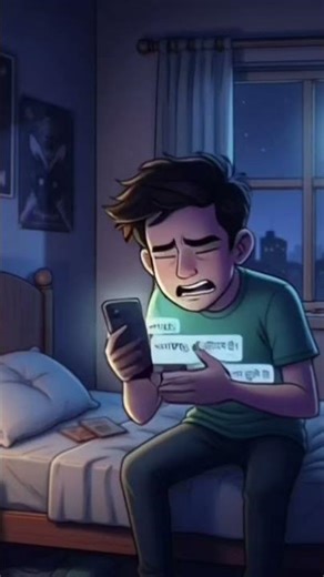 A Message from the Grave | 2 AM Horror Animation 📱💀#horrorstories #shorts