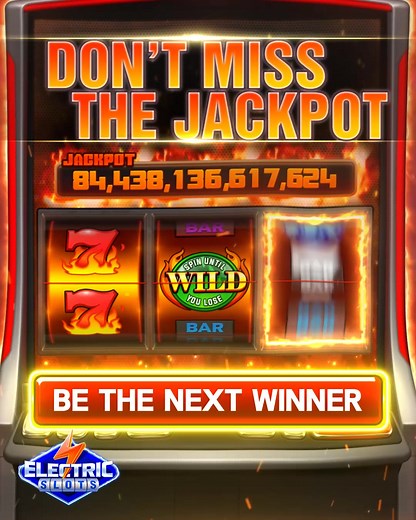 4.7K reactions · 107 shares | "The Most Fun Casino Ever!" ★★★★★ Spin  Play  WIN BIG!  | Electric Slots | Facebook