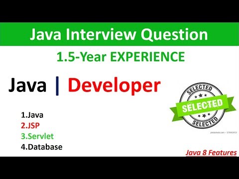 Java developer interview 2 years experience | Java is awesome