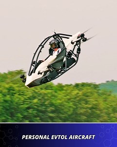 795K views · 14K reactions | This new eVTOL aircraft operates like a giant multicopter drone you can sit in. | Startup Selfie | Facebook