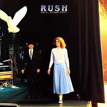 Rush Exit...Stage Left album cover animated by Grok Imagine