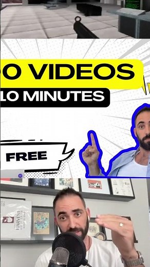 Create 100 Short Videos in 10 Minutes (Free Template Included!)