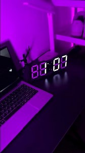 This 3D Led Clock Look Insane 😮 #electronicslovers #ledclock #lighting