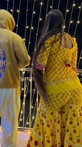 1.7M views · 39K reactions | I may be good, but I am no angel 﫣 #reels #cute #act #acting #couple #trending #yellow #lights #vibe #funny #fun #funtime | Aman Baath | Facebook