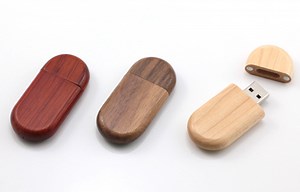 [Hot Item] Wood with Engraving Logo Branded Custom USB Flash Drive U042/Wd01