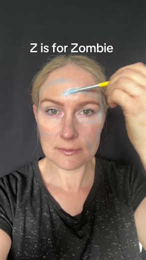 Z is for Zombie: Makeup Challenge Completed!