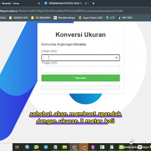 Cara konversi ukuran desain di @Canva #canva #canvauntukpendidikan #canvaforeducation