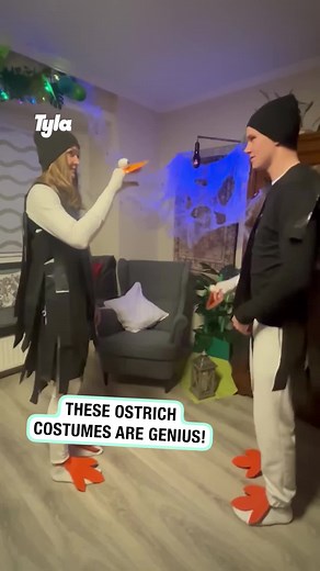 Creative Ostrich Costumes for Kids