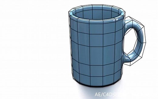 【C4D教程】国内大神手把手教你制作杯子步骤