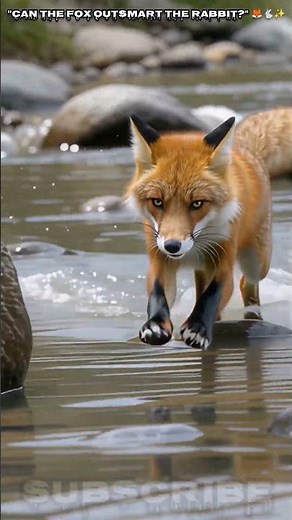 🦊Fox vs Rabbit 🐇 | The Wild Chase for Survival ⚡🌿