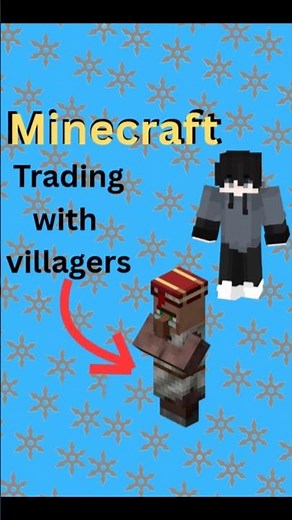 How to Trade with Villagers in Minecraft (Beginner Guide + Best Deals!)#shorts #minecraft