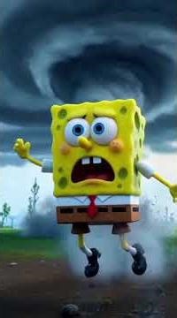 the tornado took SpongeBob