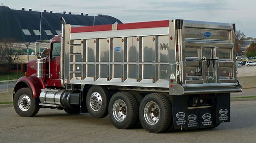Aluminum Dump Truck Bodies | Heritage Truck Equipment