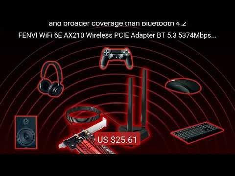 FENVI WiFi 6E AX210 Wireless PCIE Adapter BT 5.3 5374Mbps T... — Top Pick 2026 | Unbeatable Price!