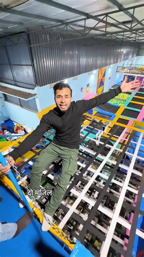 AL Aamir Khan on Instagram: "Trampoline park offer 1 पर 1 free 😍 Buy 1 get 1 offer extanded only for january month Take off trampoline park Location: near raja bhoj iti college misrod slaiya road misrod hoshangabad road bhopal Contact: 9111385771 Games in bhopal | trampoline park in bhopal madhya pradesh | flying sky ride, game zone for children vlog reel bhopal al aamir khan . . @alaamirkhan #bhopal #reel #reelsinstagram #trendingreels #explore #explorepage #alaamirkhan #gamezone #trampoline #