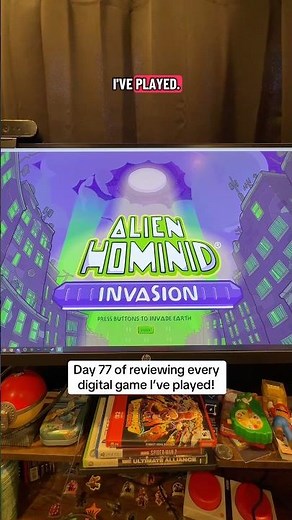 Alien Hominid Invasion for PC! #gaming #review