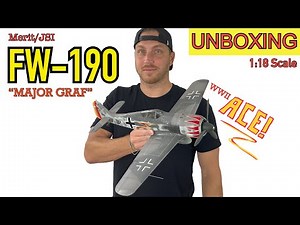 1:18 scale FW-190 (A-5 “Major Graf”) UNBOXING!