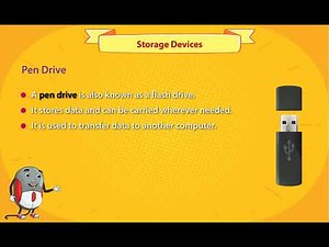 computer Class 1 Chapter 7 | Storage Devices | kids beauty Educational Videos
