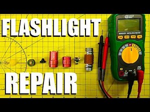 Flashlight not working? Do this to get it working. How to fix a flashlight. Nebo flashlight repair.