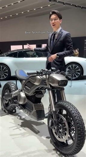 Futuristic Electric Bike from 2050 Unveiled | Next-Gen Ride Demo