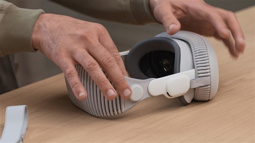 Attach or remove the Apple Vision Pro Light Seal or head band