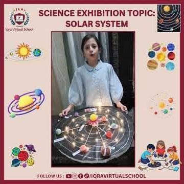 🌞🪐 Science Exhibition Topic: Solar System 🚀✨