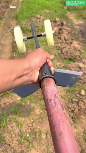 Angled Blade + Wheels, Clean Edge Control 🌱🛞