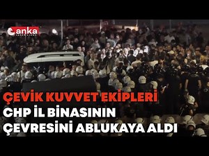 Argument between CHP deputies and police: You cannot occupy the CHP