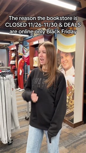 We're taking a short break in-store from 11/26 to 11/30, but our online store is going strong! Black Friday deals are live NOW—don’t miss out on amazing offers and FREE shipping on orders $99 . Shop smart and score big at https://www.isubookstore.com! #gocyclones #BlackFriday | Iowa State University Book Store