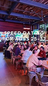 NEW YEAR, NEW MATCH! JOIN US FOR OUR SPEED DATING EVENTS IN DALLAS ON 1/26 & 2/17, AT HAPPIEST HOUR! We’ve been hosting speed dating events for over 6 years now and have taken feedback to create a welcoming and stress-free environment to meet other local singles. We even had a couple who met at our speed dating, get engaged recently!! THE DETAILS During Speed Dating, you’re guaranteed to talk to 10 people, and then have the chance to continue those conversations at the Singles Mixer! Plus, you c