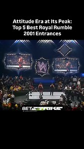 Royal Rumble 2001 wasn’t just stacked—it was peak Attitude Era electricity. Every entrance felt massive, especially with giants like Big Show, the unstoppable dominance of Kane, the megastar aura of The Rock, the legendary presence of The Undertaker, and the eventual arrival of Stone Cold, who stormed his way to his historic third Rumble win. This Top 5 captures the entrances that shook the arena with chaos, intensity, and Attitude Era swagger. With this much star power, the real question is: 🤯